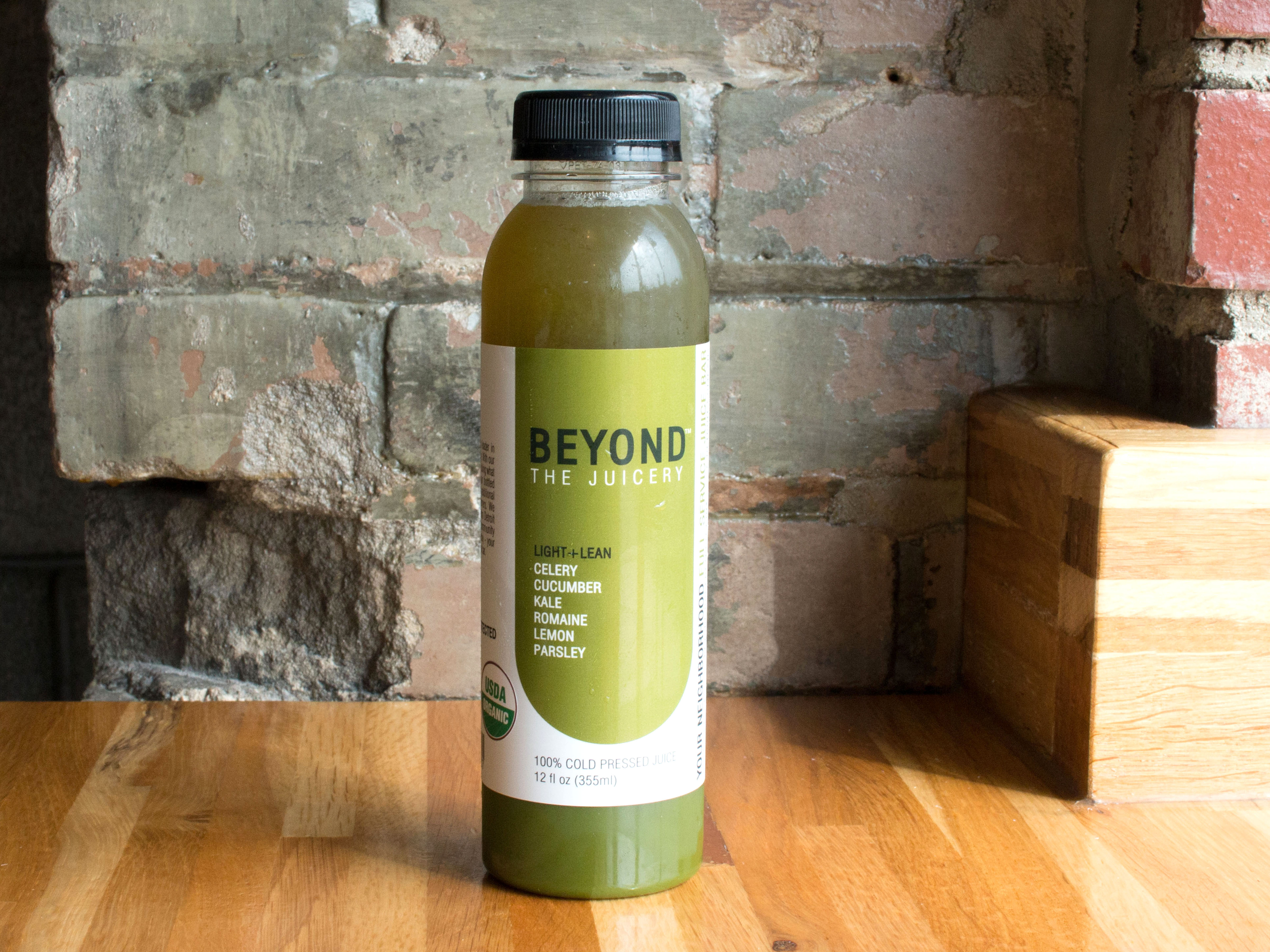 Order Light Plus Lean Juice food online from Beyond Juicery And Eatery store, Detroit on bringmethat.com