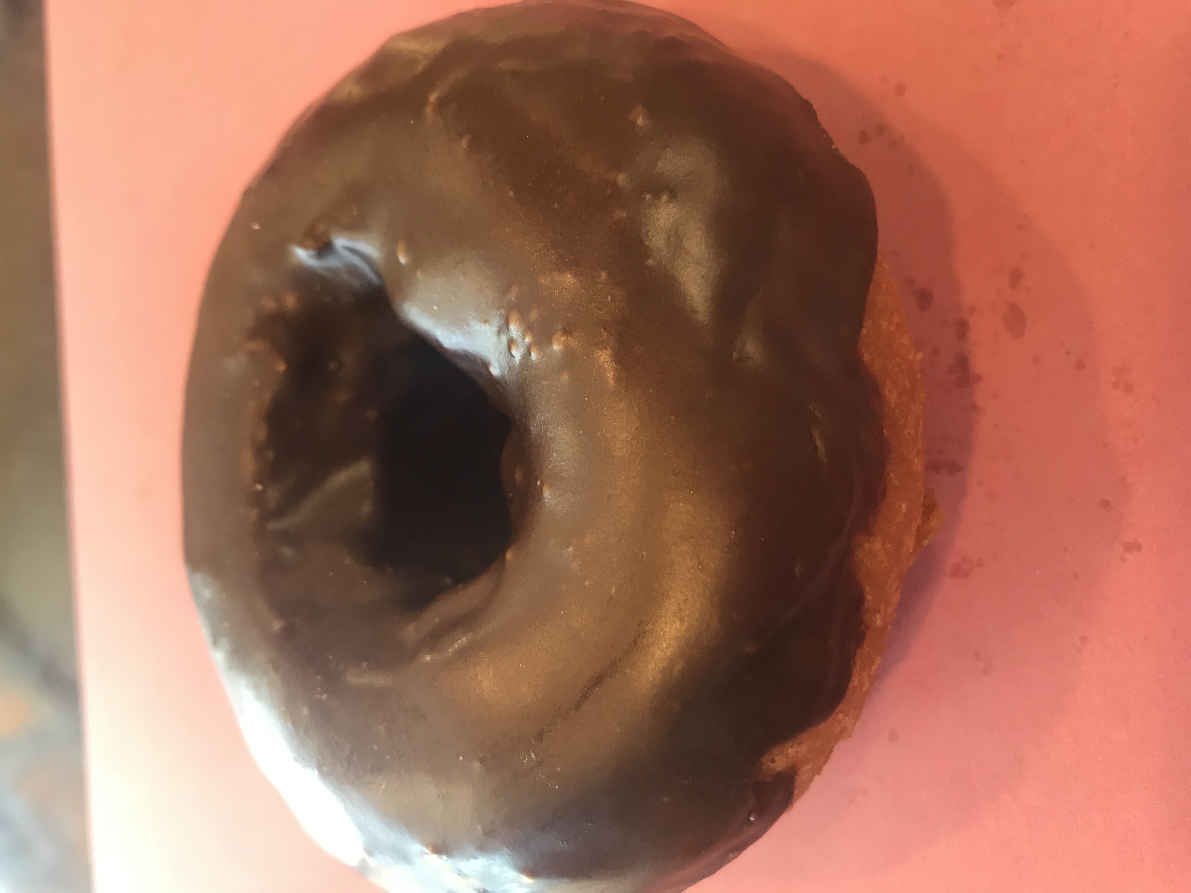Order Chocolate White Cake Donut food online from Angel Panama Lane Donuts store, Bakersfield on bringmethat.com