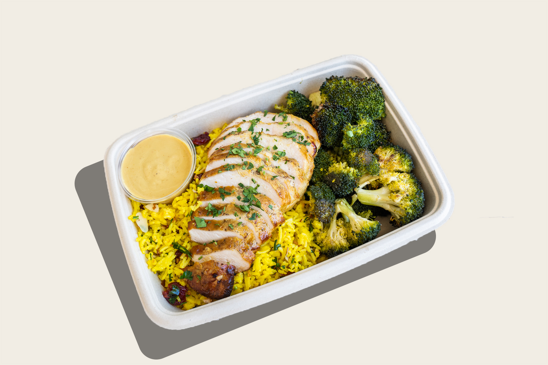 Order Coconut Curry Chicken Hot Plate food online from Proper Food store, New York on bringmethat.com