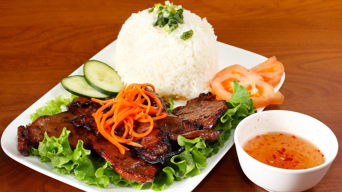 Order BBQ Rice Plate food online from Sunflower Garden store, San Francisco on bringmethat.com