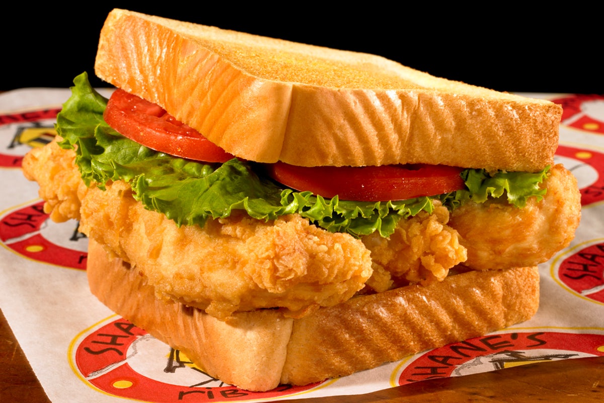 Order CHICKEN TENDER SANDWICH food online from Shanes Rib Shack store, Athens on bringmethat.com