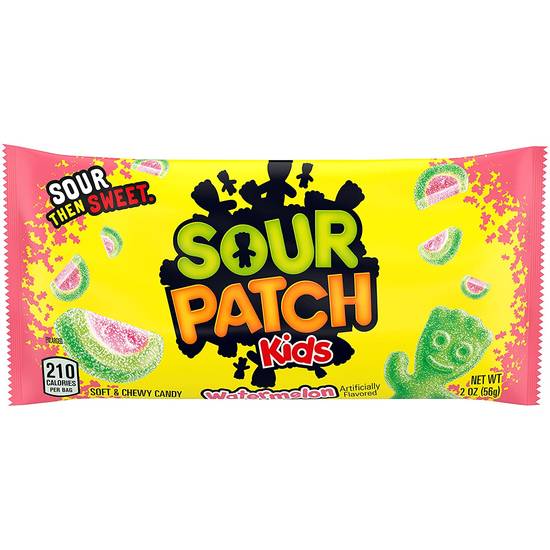 Order Sour Patch Kids Watermelon Soft & Chewy Candy food online from Pepack Sunoco store, Peapack on bringmethat.com