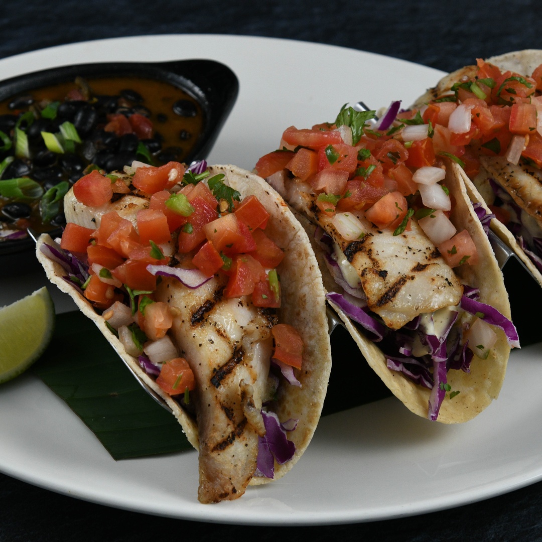 Order Fish Taco Grilled food online from Rainforest Cafe store, Las Vegas on bringmethat.com