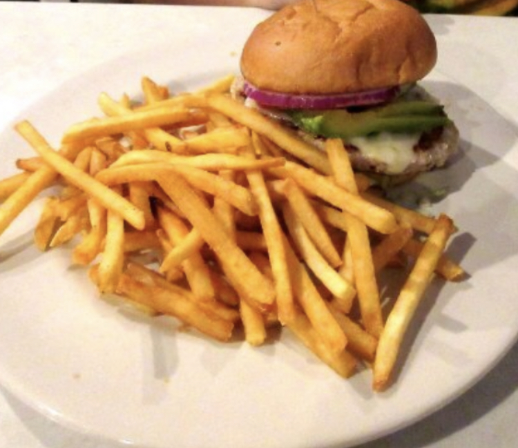 Order Turkey Burger Deluxe food online from Taste Cafe & Grill store, Ozone Park on bringmethat.com