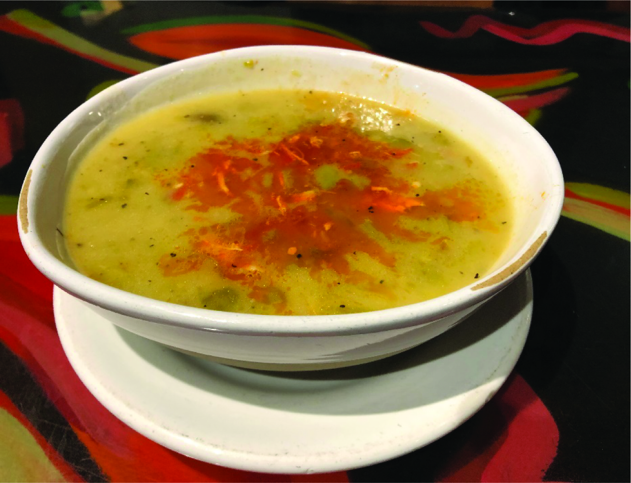 Order Green Chile Soup food online from Rio Grande Mexican store, Fort Collins on bringmethat.com