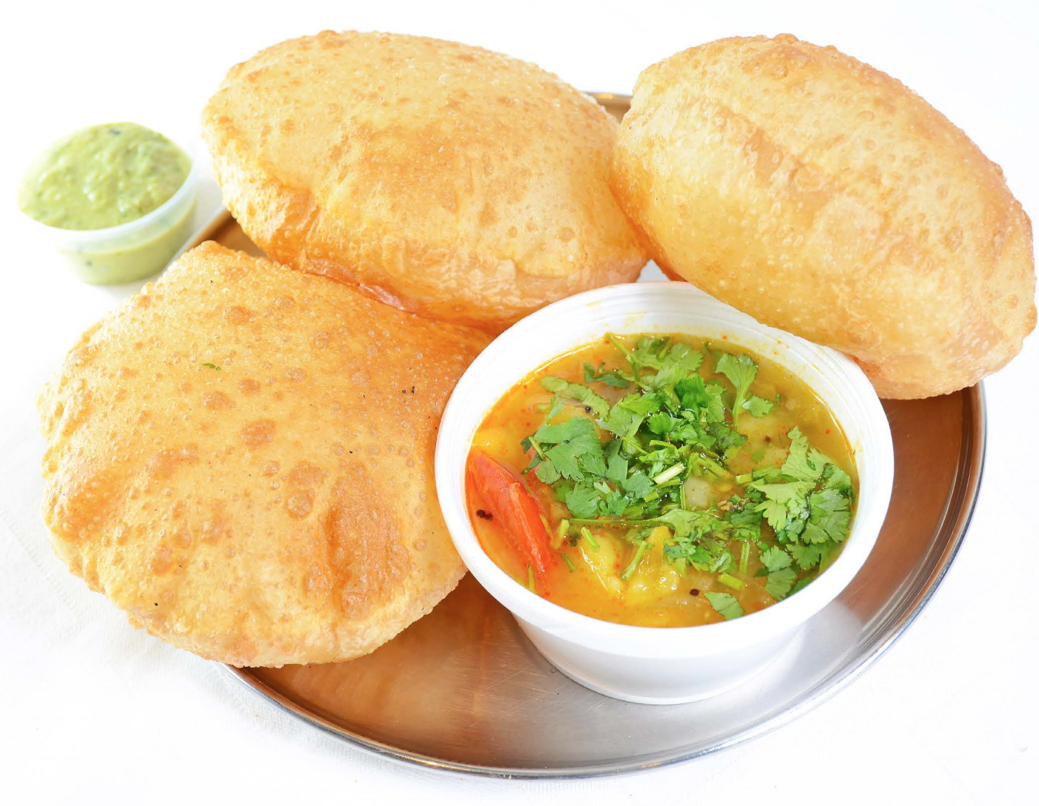 Order Puri Bhaji food online from Shri Balaji Bhavan store, Houston on bringmethat.com