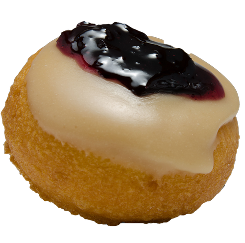Order Blueberry Pancake Donut food online from Peace Love & Little Donuts store, Covington on bringmethat.com