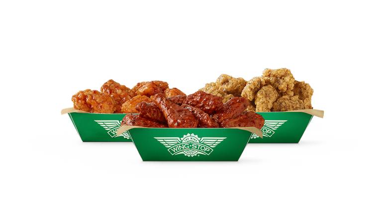 Order 100 Wings food online from Wingstop store, Winston-Salem on bringmethat.com