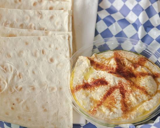 Order Side of Hummus food online from SF Wraps store, SF on bringmethat.com