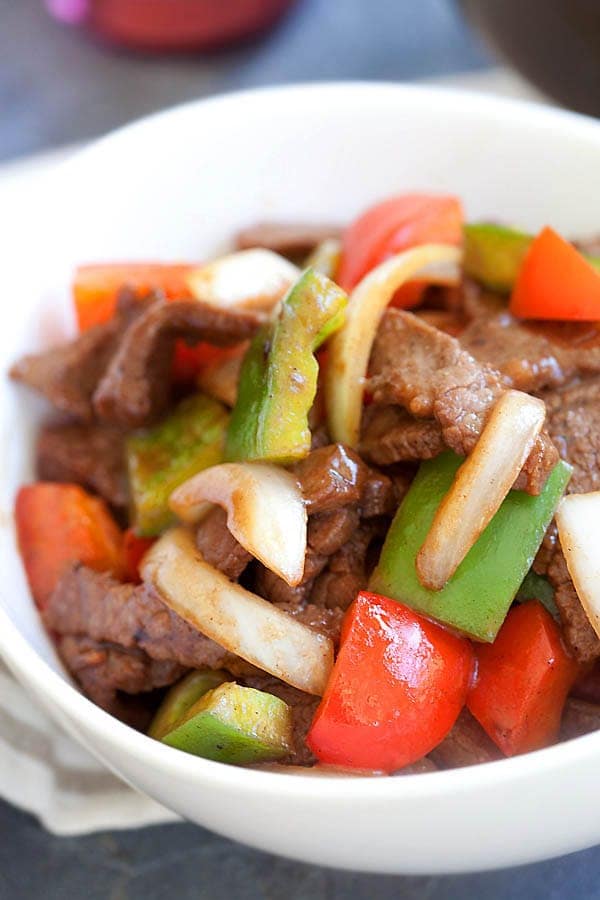 Order 83. Pepper Steak with Onions  food online from Good Taste Restaurant store, Ramsey on bringmethat.com