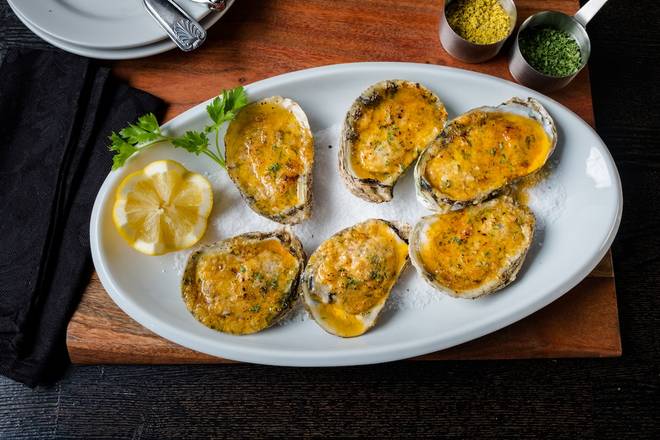 Order Char-Boiled Oysters food online from Voodoo Crab store, Massapequa on bringmethat.com