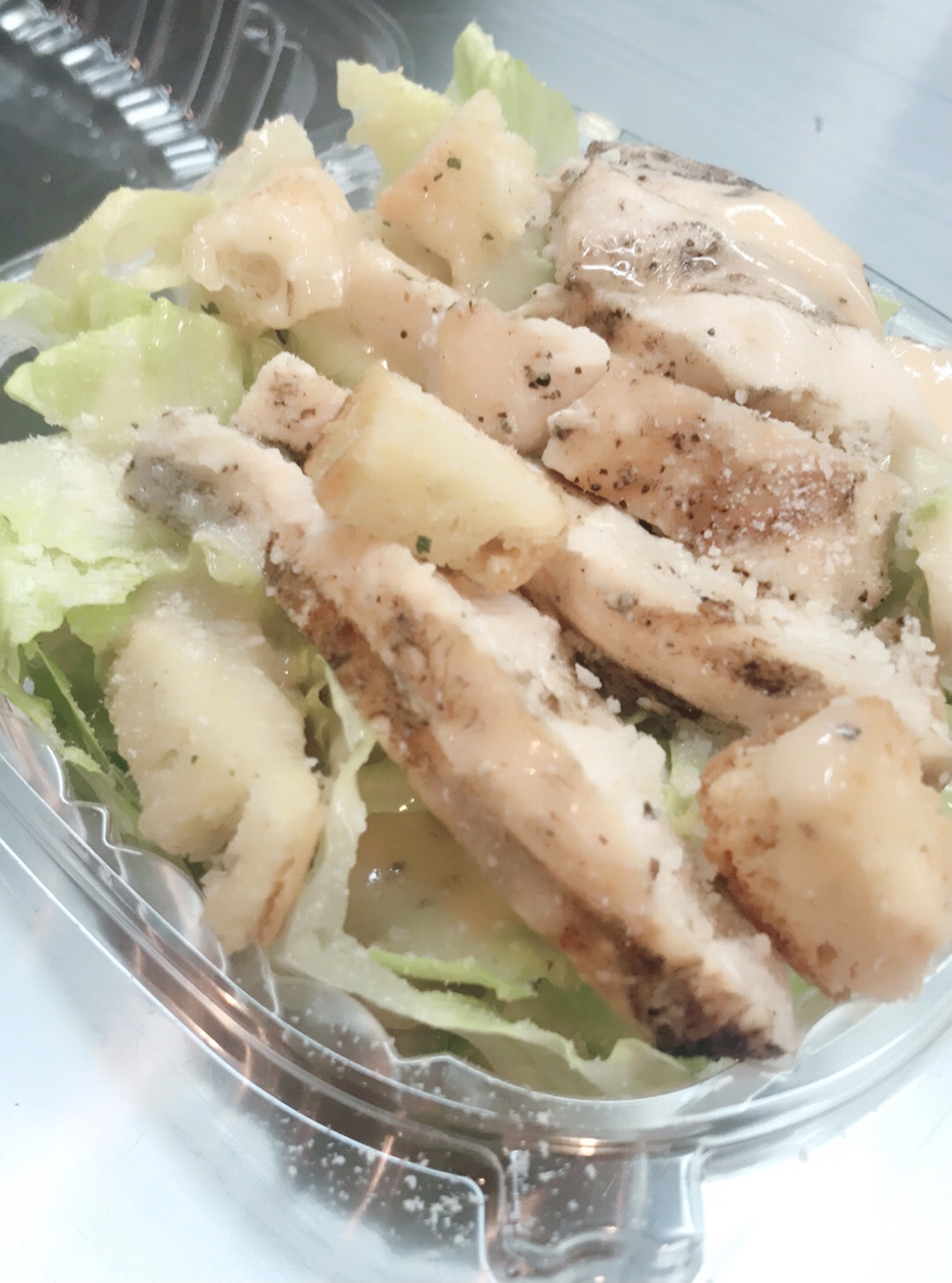 Order Chicken Caesar Salad food online from Bellagio Restaurant & Pizzeria store, Utica on bringmethat.com