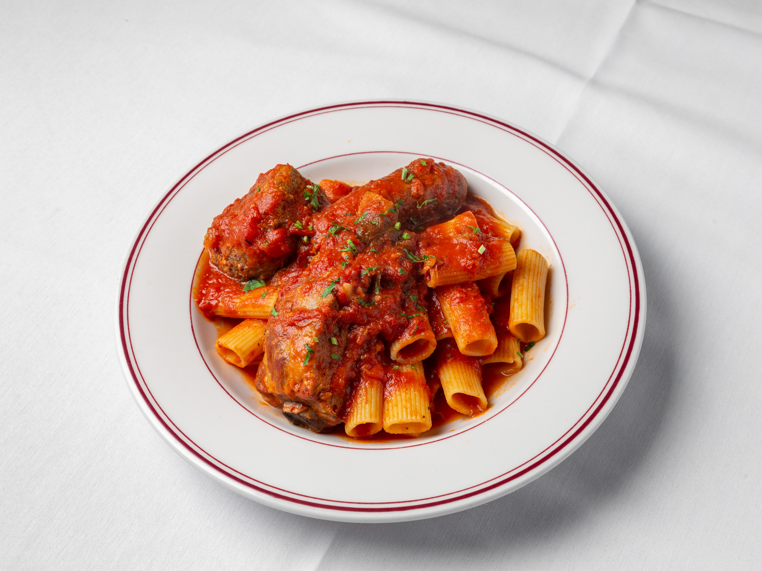 Order Rigatoni Nonna food online from Louie's Italian Restaurant and Bar store, Greenwich on bringmethat.com
