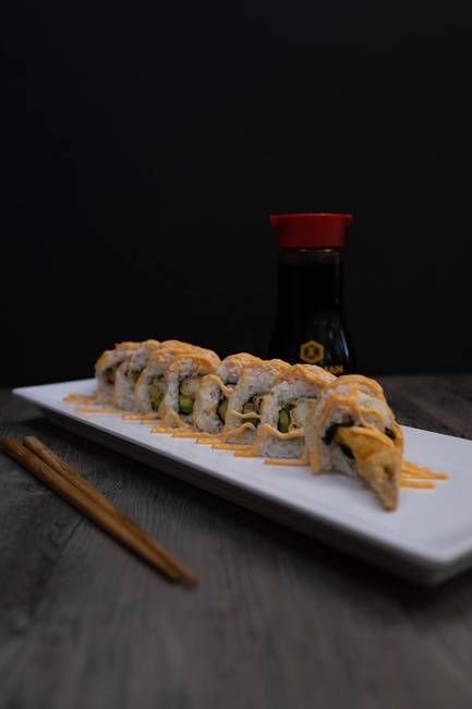 Order Pink Lady Special Roll (8 pcs) food online from Sushi Obsession store, Vallejo on bringmethat.com