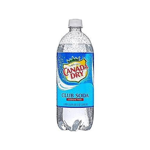 Order Canada Dry Club Soda (1 LTR) 7707 food online from BevMo! store, Milpitas on bringmethat.com
