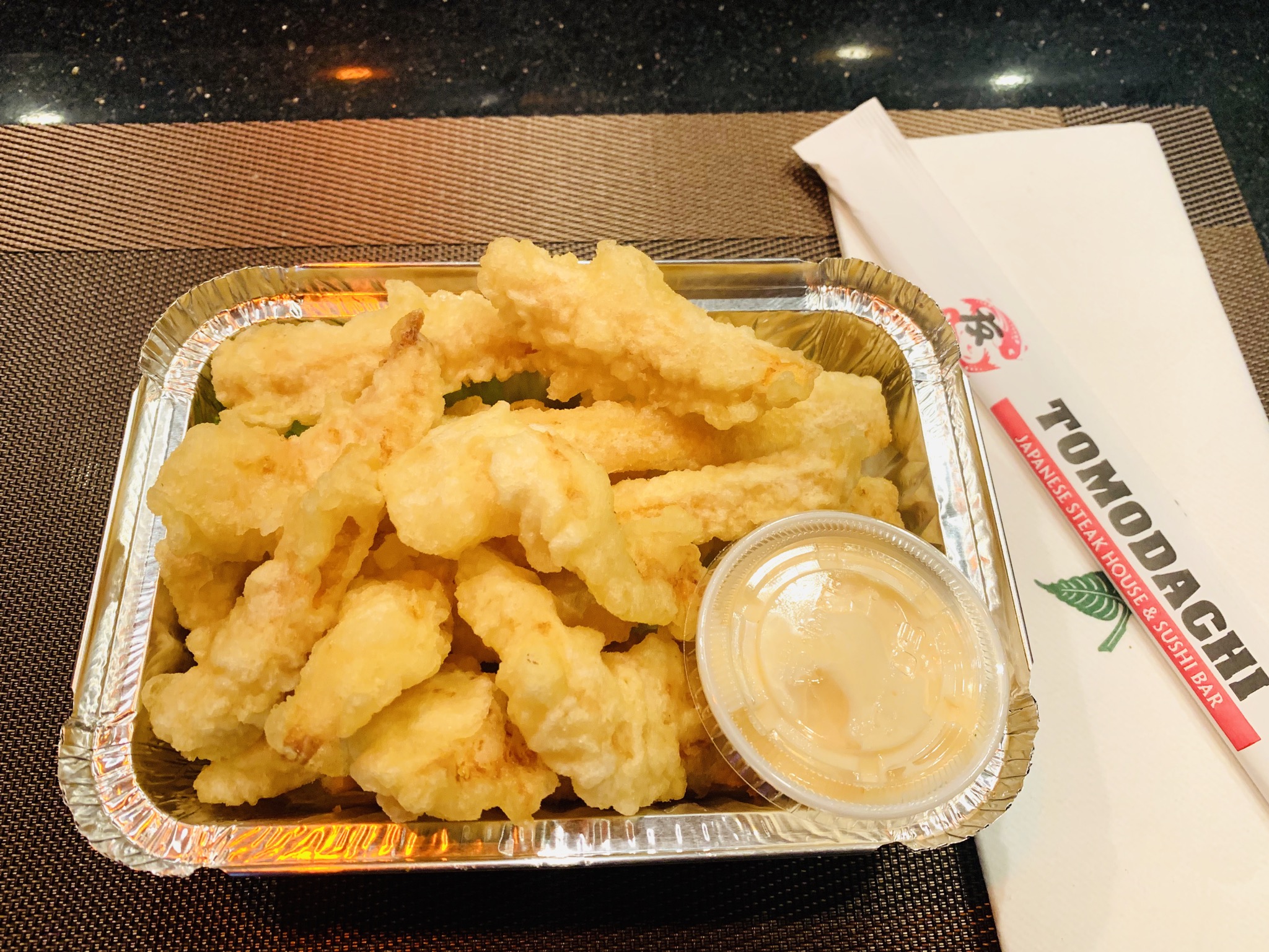 Order 14. Rock Shrimp food online from Tomodachi Japanese Steakhouse & Sushi Bar store, Royersford on bringmethat.com