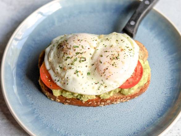 Order AVOCADO & EGG TOAST food online from Black Walnut Cafe store, The Woodlands on bringmethat.com