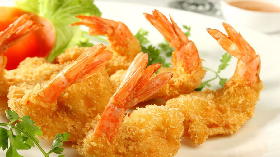Order 3 Pieces Fried Shrimp food online from Yummy Panda store, Fontana on bringmethat.com