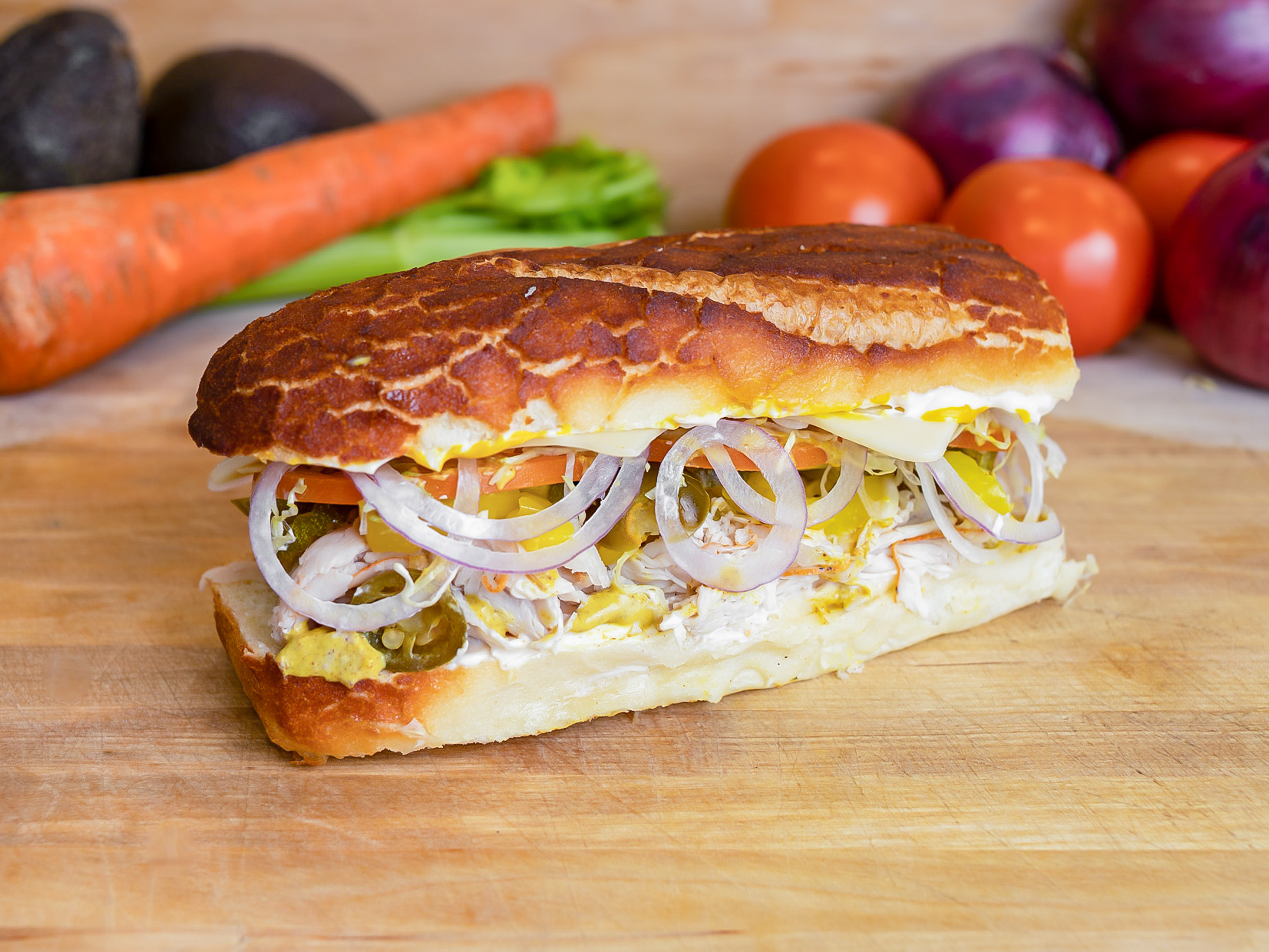 Order The Tanner Sub food online from Mcbaker Market store, San Francisco on bringmethat.com
