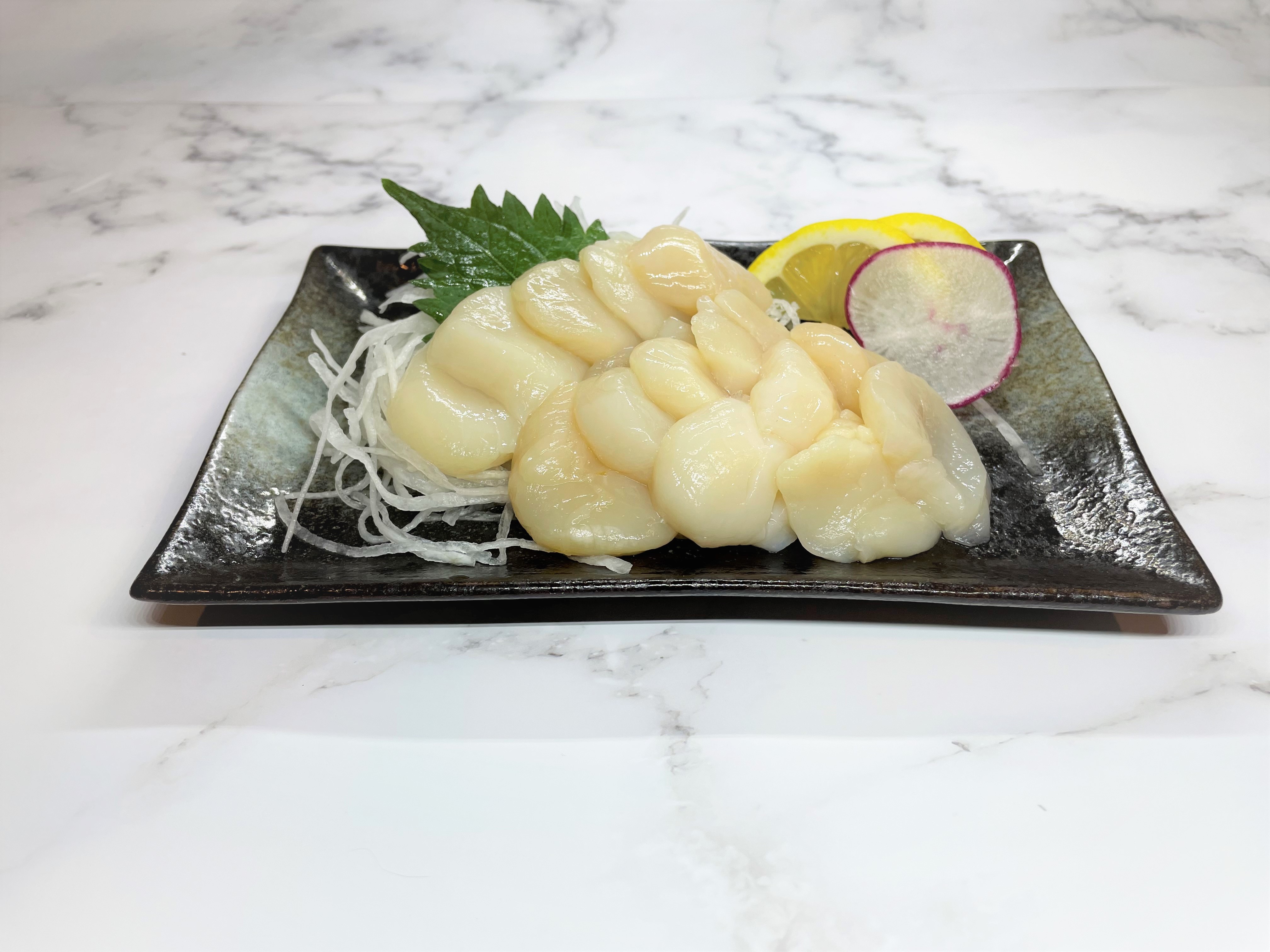 Order Hokkaido Scallop Sashimi food online from Izakaya Hi store, Houston on bringmethat.com