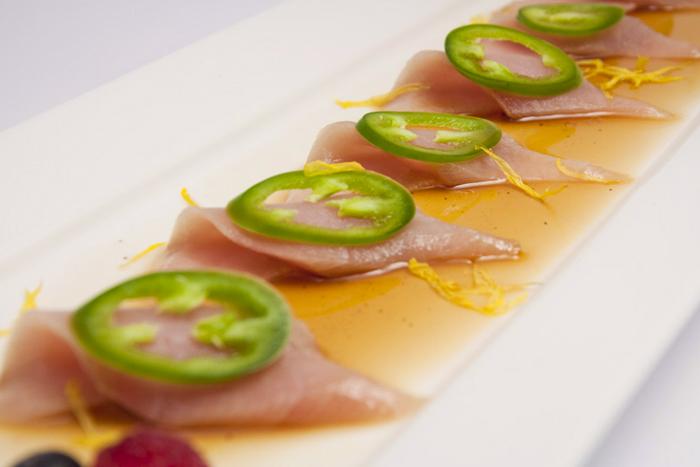 Order Yellowtail Jalapeno food online from Sogo Sushi and Hibachi store, Rochester on bringmethat.com