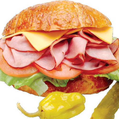 Order Ham and Cheese on Croissant food online from Lee's Sandwiches store, Chino on bringmethat.com