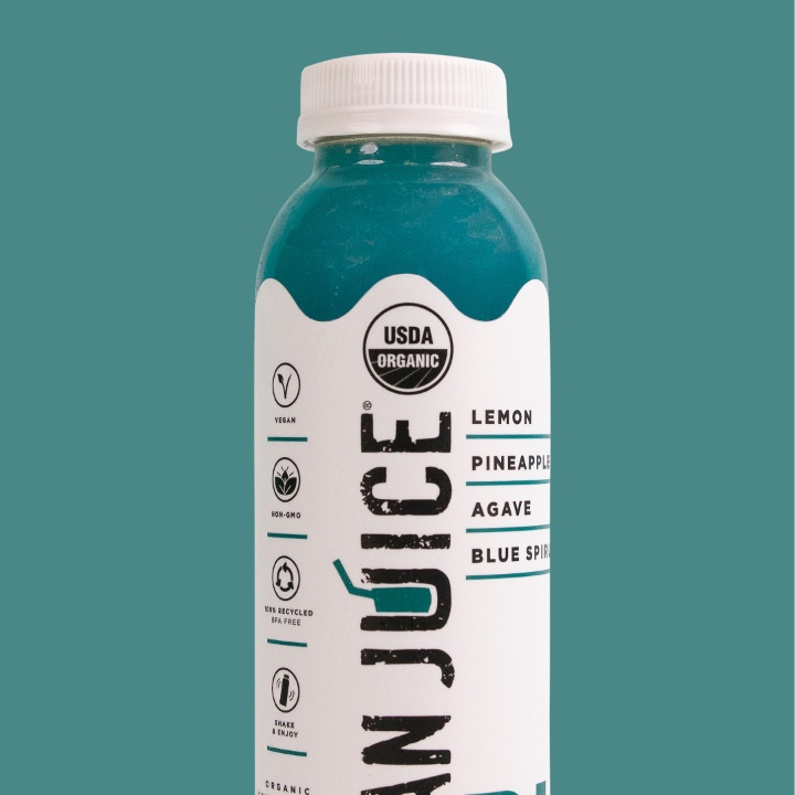 Order Blue 12 oz food online from Clean Juice store, Asheville on bringmethat.com