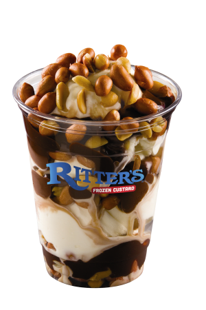 Order Turtle Sundae food online from Ritter's Frozen Custard store, Indianapolis on bringmethat.com