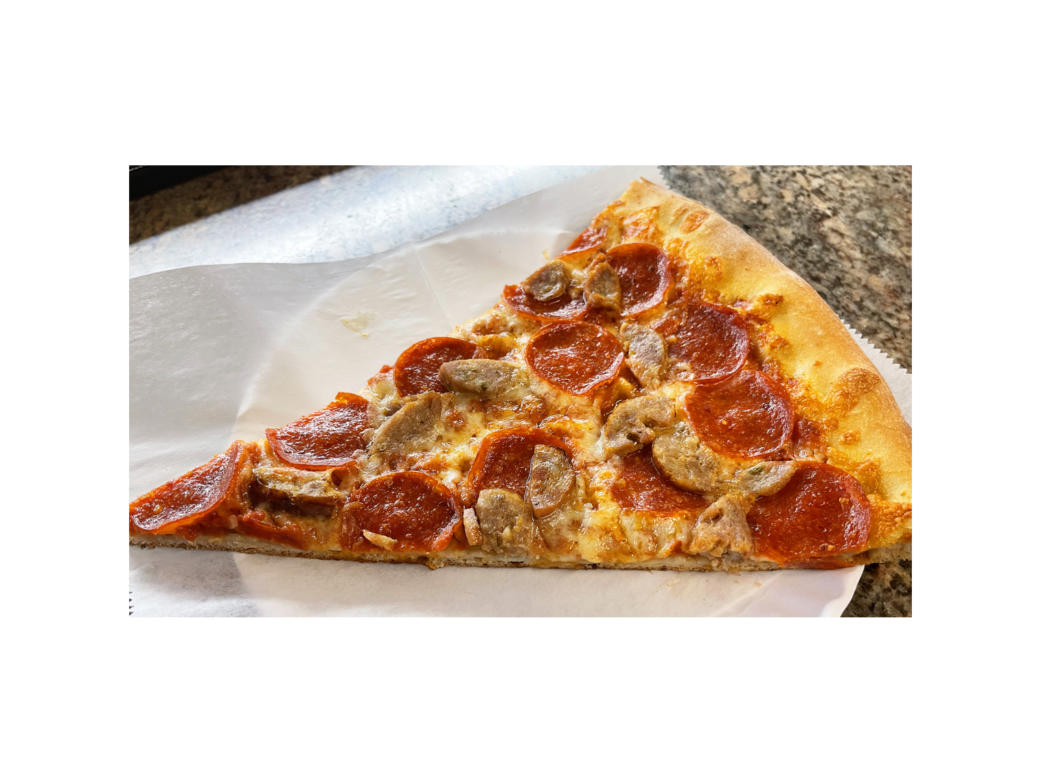 Order Sausage and Pepperoni Slice food online from Previti Pizza store, New York on bringmethat.com