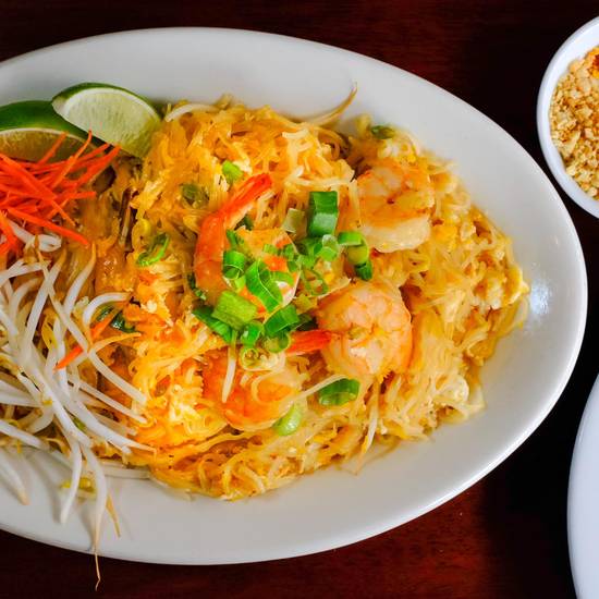 Order D40. Pad Thai food online from Opart Thai House store, Chicago on bringmethat.com