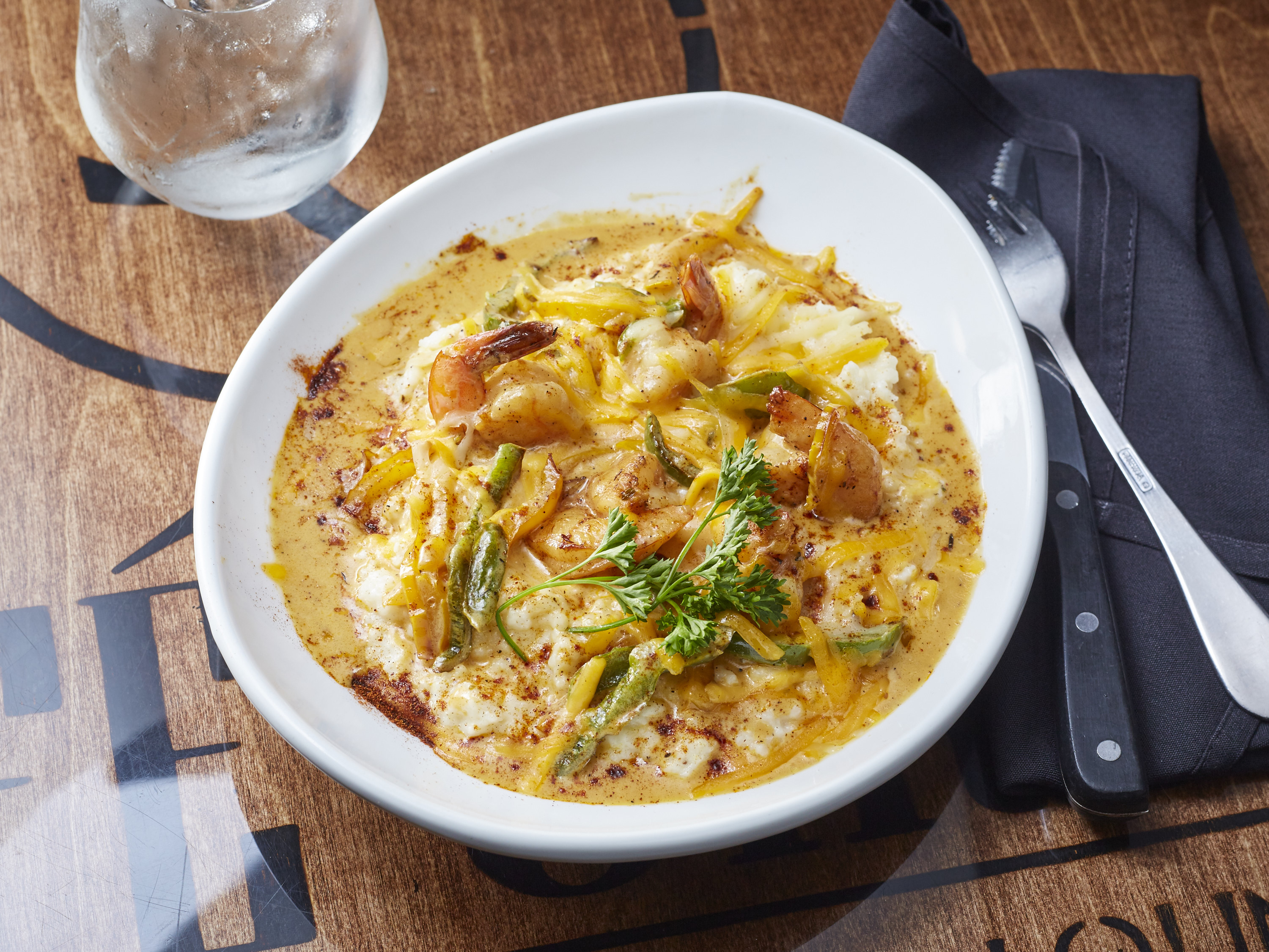 Order Shrimp and Grits food online from Cafe Circa store, Atlanta on bringmethat.com