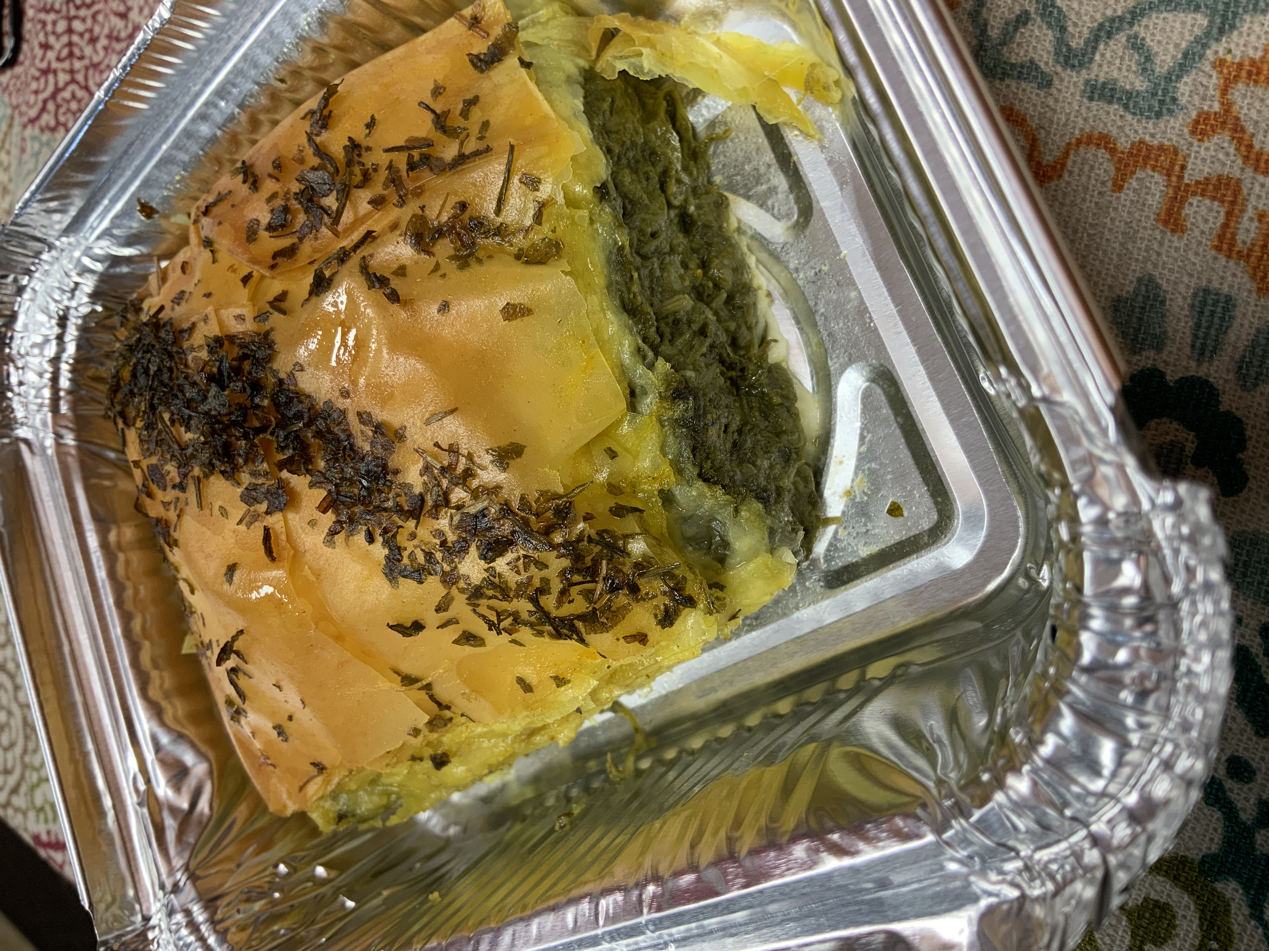 Order Spinach pie food online from Egyptian Koshery store, Midland on bringmethat.com