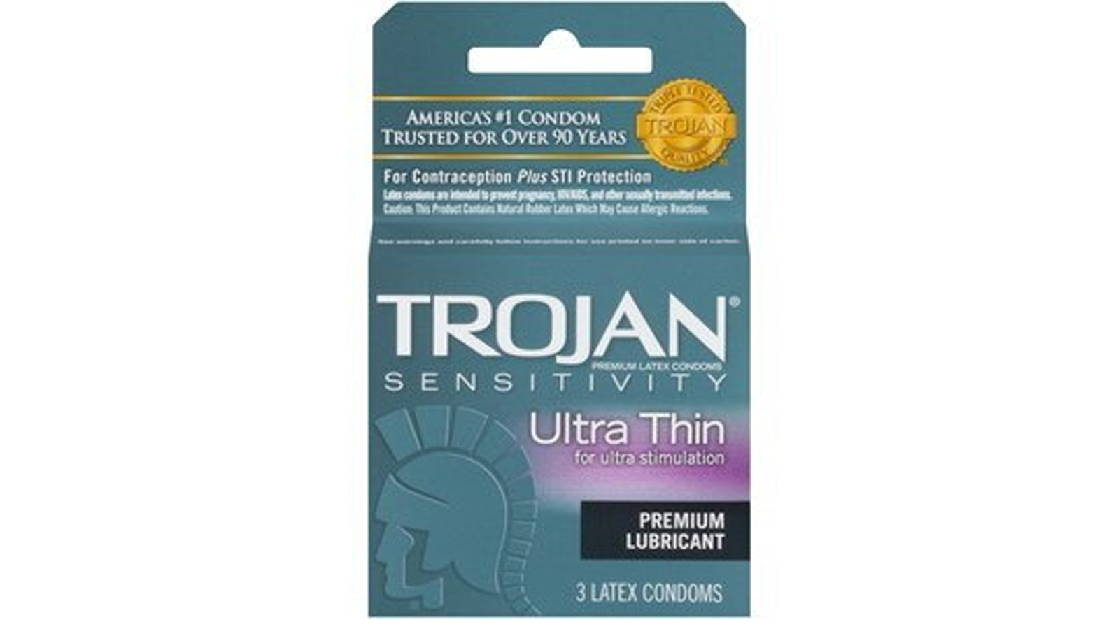 Order Condoms, Trojan Magnum Ultra Thin 3 Pack food online from Extramile store, Palm Springs on bringmethat.com