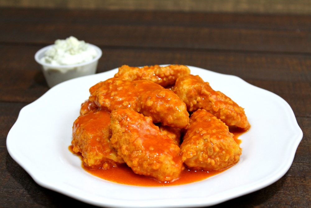 Order BONELESS BUFFALO CHICKEN WINGS food online from Big Mama's and Papa's Pizzeria store, Granada Hills on bringmethat.com