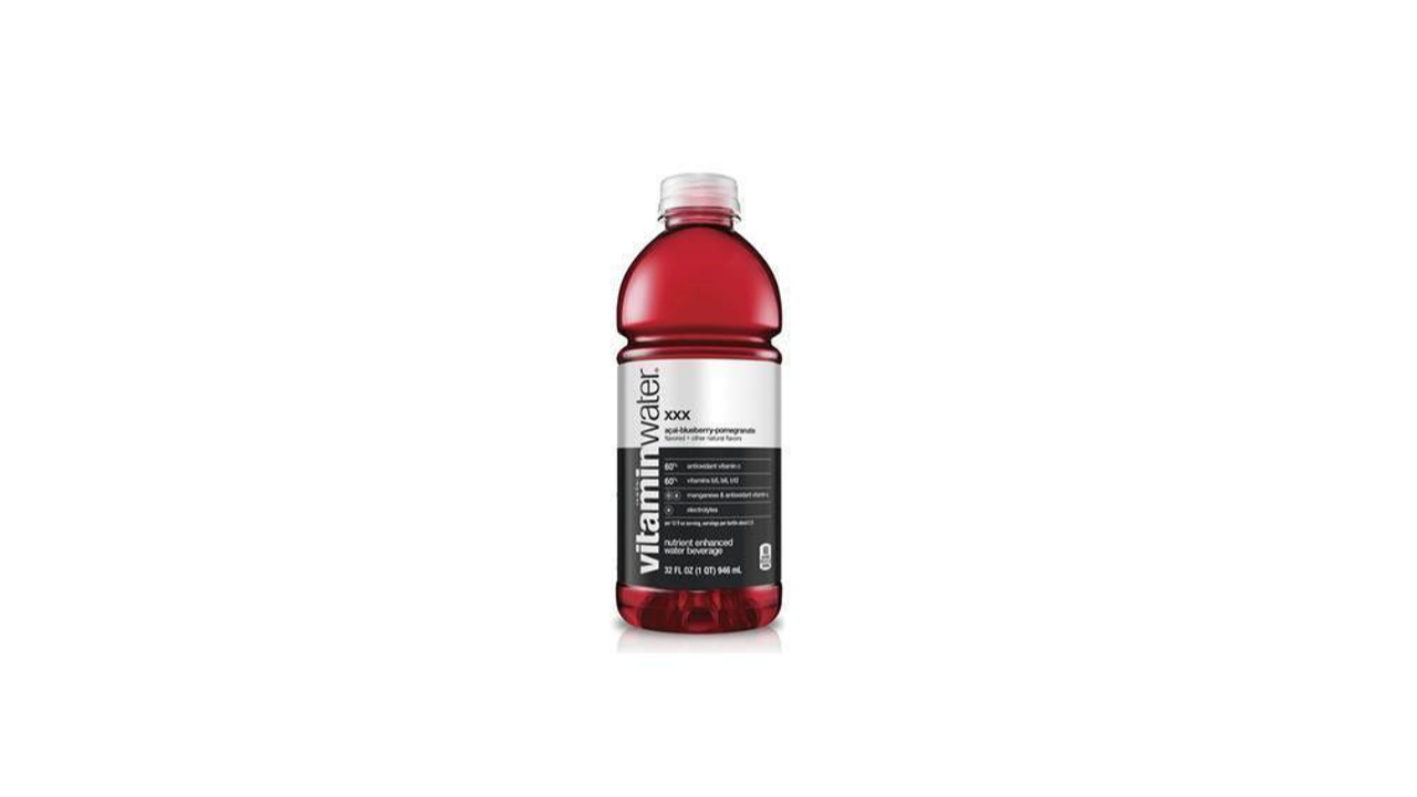 Order Vitamin Water XXX Acai Blueberry 32 oz food online from Rebel store, Campbell on bringmethat.com