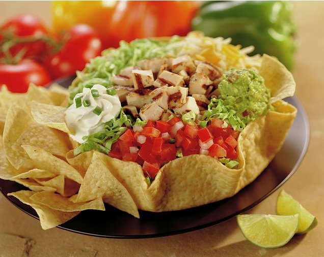 Order Taco Salad food online from La Salsa Mexican Grill store, San Leandro on bringmethat.com