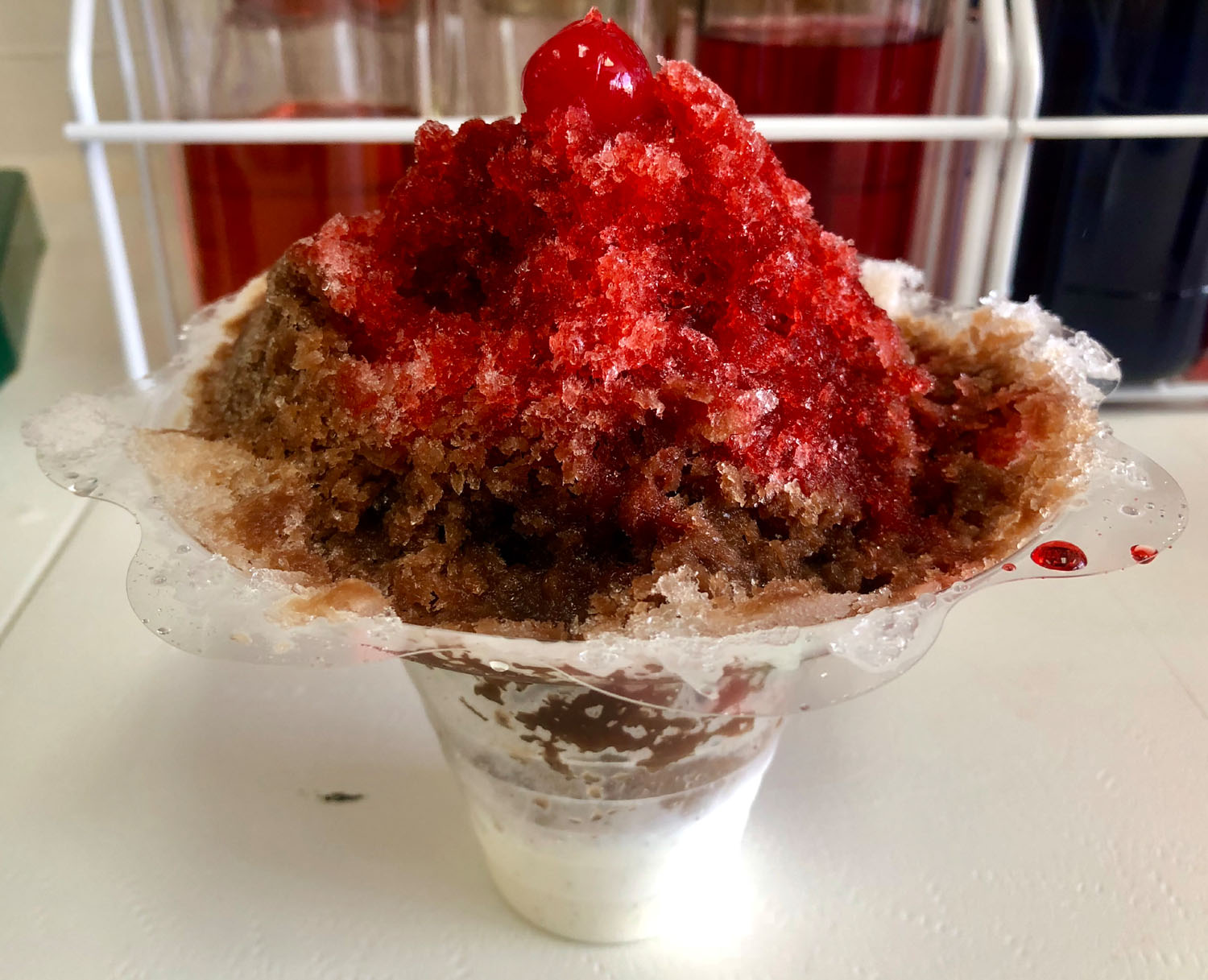 Order Mount Kilauea Shave Ice food online from Ohana Hawaiian Shave Ice store, North Myrtle Beach on bringmethat.com