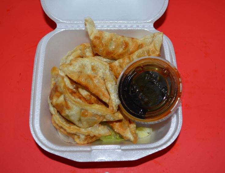 Order A10. Eight Piece Fried Chicken Dumplings food online from Canton Express store, Plano on bringmethat.com