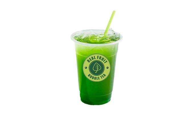 Order Green Apple Green Tea food online from Real Fruit Bubble Tea store, Paramus on bringmethat.com