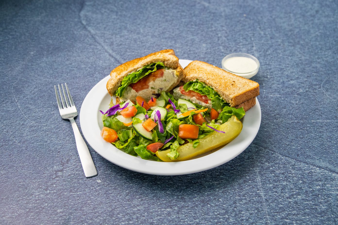 Order Fresh Chicken Salad Sandwich food online from J Mart Cafe store, Los Angeles on bringmethat.com