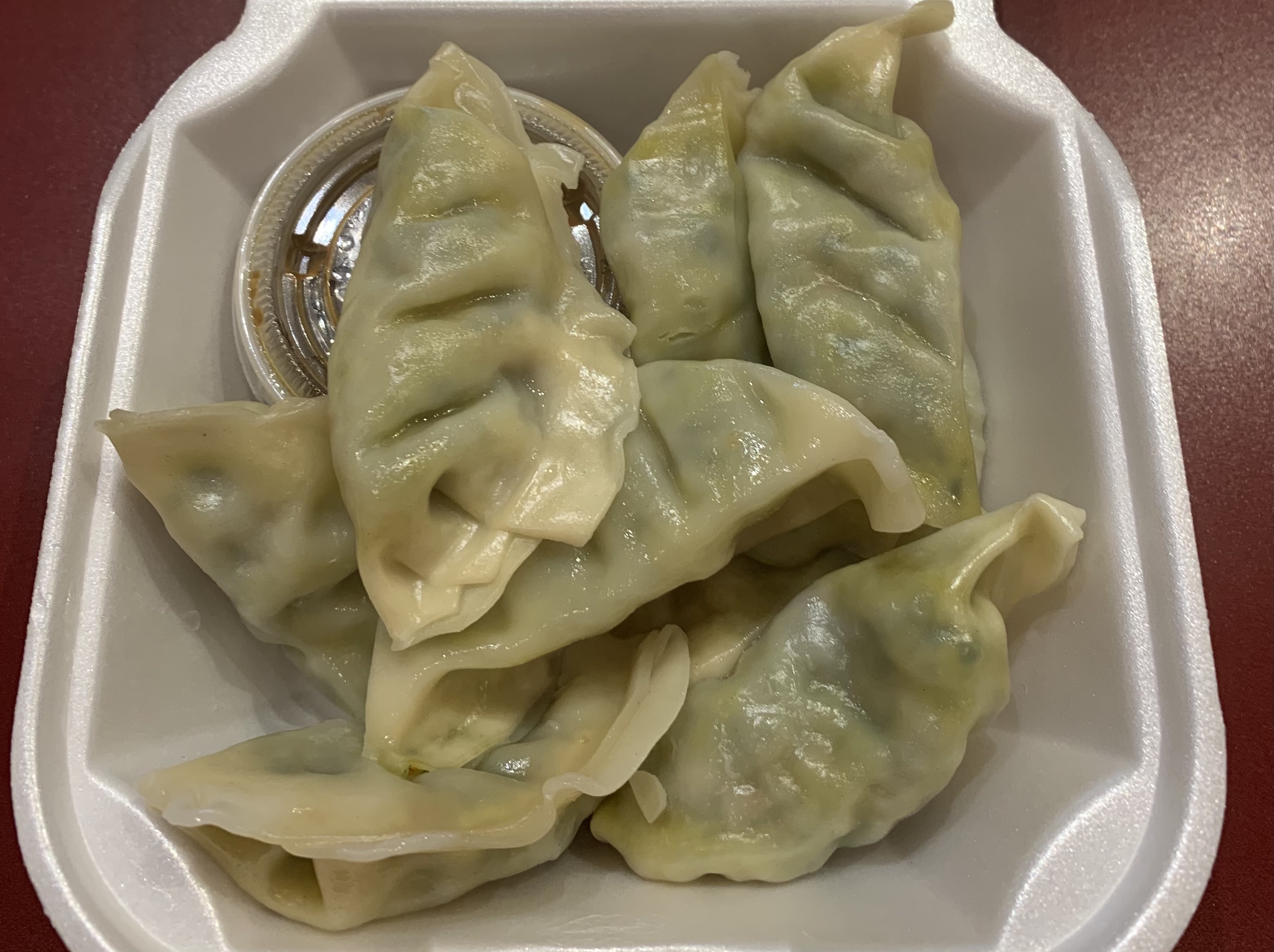 Order 8 Steamed Vegetarian Dumpling food online from Golden China store, Springfield on bringmethat.com