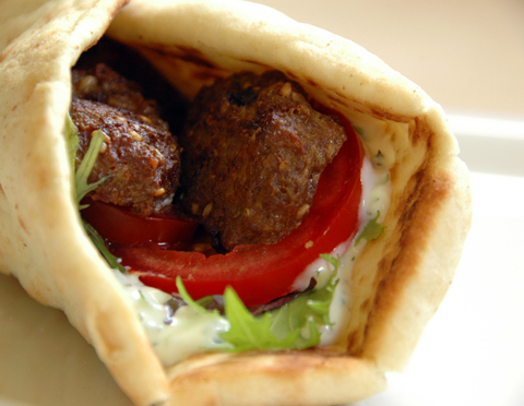 Order Adana Kabab Sandwiche food online from Rotana Restaurant store, Marietta on bringmethat.com