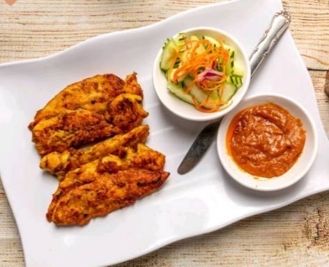 Order Chicken Satay food online from Diva Thai Express store, Chicago on bringmethat.com