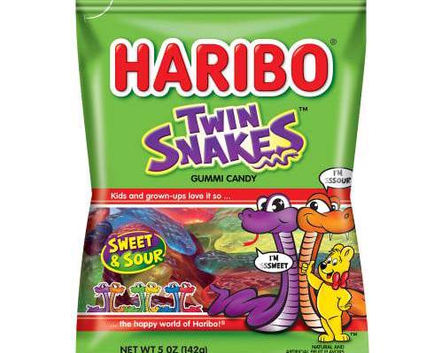 Order Haribo Twin Snakes (5 oz) food online from Shell store, Gaithersburg on bringmethat.com