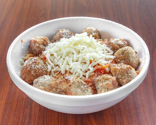 Order Spaghetti with Meatballs or Meat Sauce food online from Dolce Vita Pizza store, Berry Hill on bringmethat.com