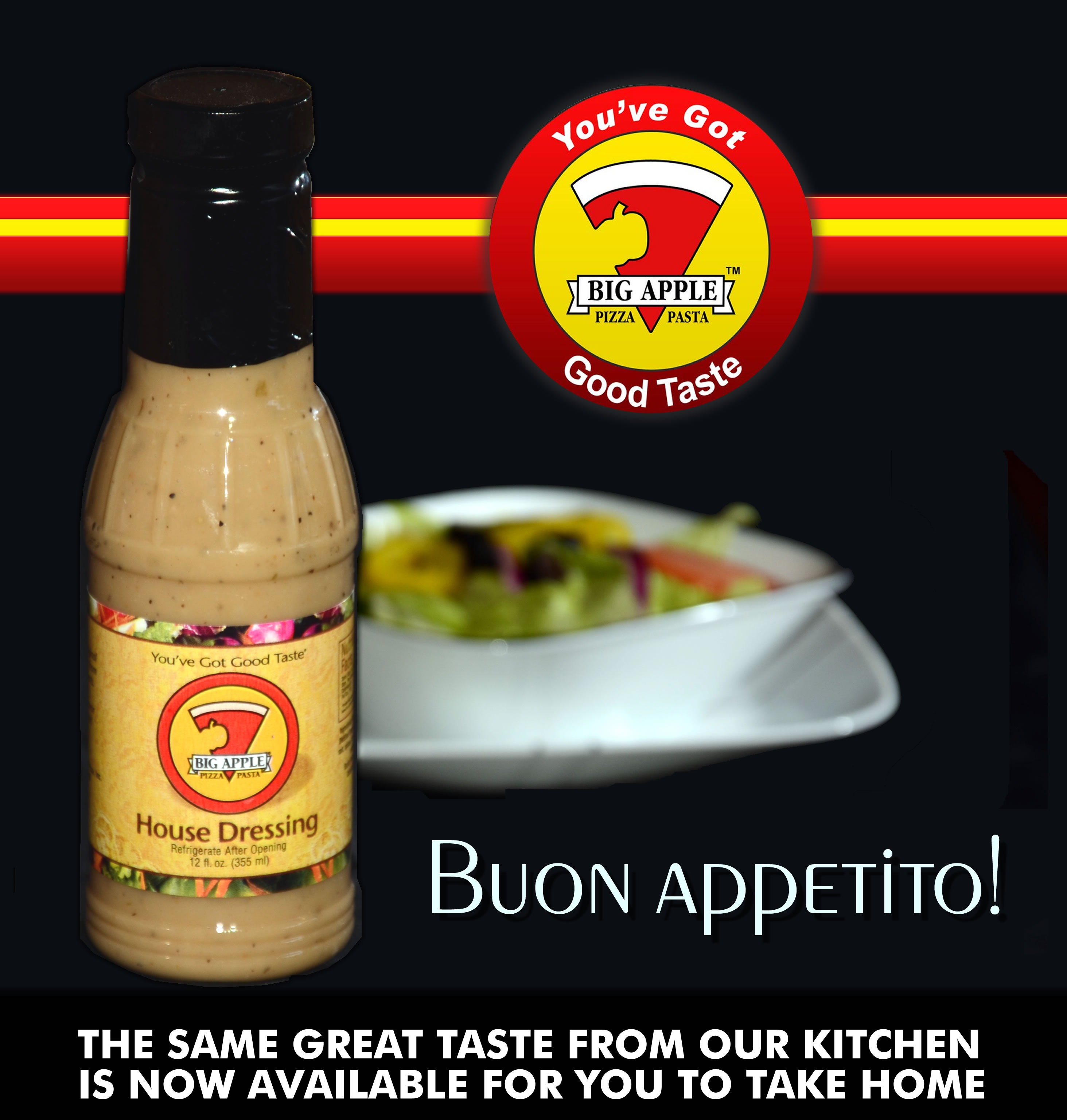 Order House Dressing food online from Big Apple Pizza store, Port Saint Lucie on bringmethat.com