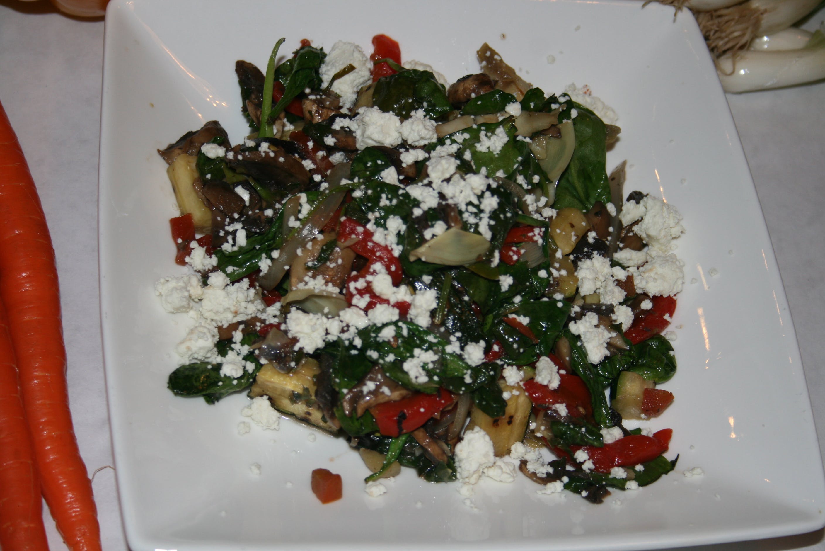 Order Grilled Garden Vegetables - Appetizer food online from Santorini Restaurant store, Danville on bringmethat.com
