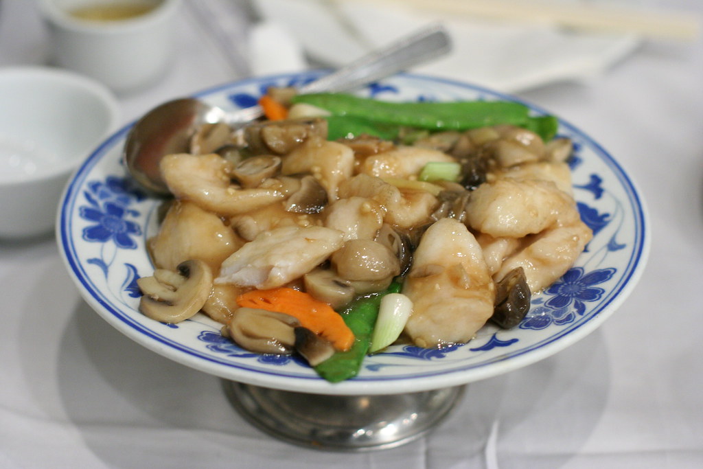 Order Sauteed Rock Cod Filet w/ Vegetable food online from Golden Island store, San Diego on bringmethat.com