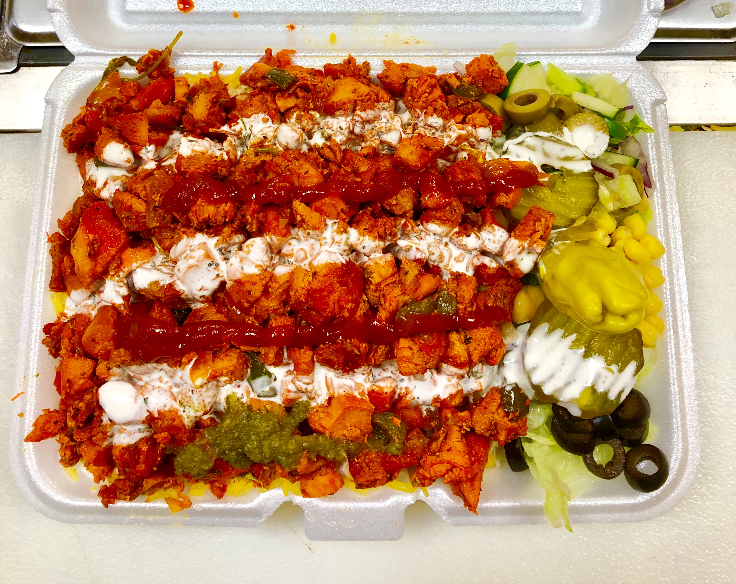 Order Chicken Platter food online from Gyro King store, Teaneck on bringmethat.com