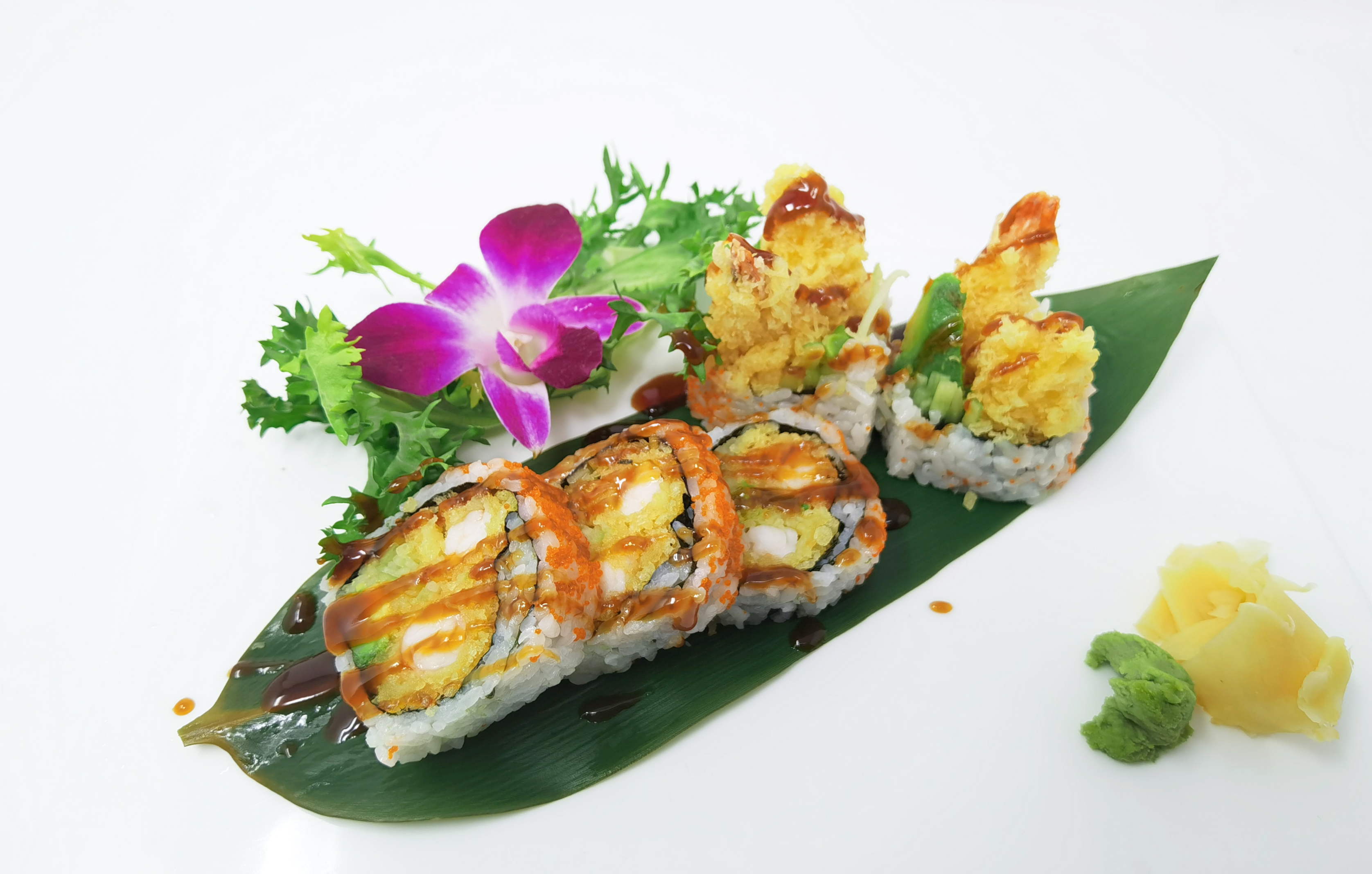 Order Shrimp Tempura Roll food online from Izumi Japanese Restaurant store, Youngstown on bringmethat.com